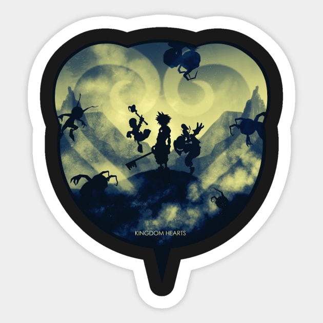 Kingdom Hearts Sticker by sephcornel